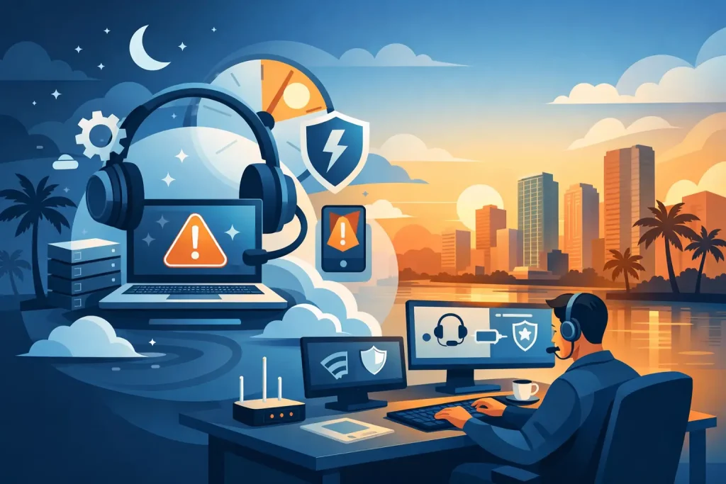24/7 Emergency IT Support for Miami Businesses