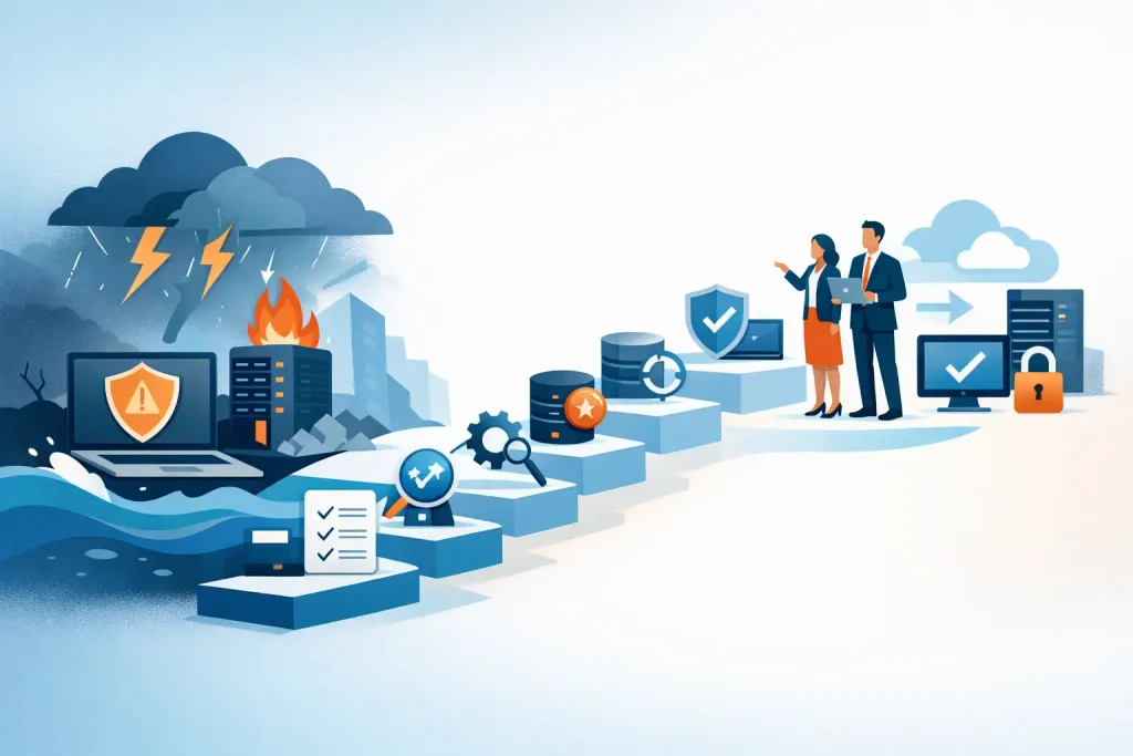7 Steps for a Disaster Recovery Plan for Business IT