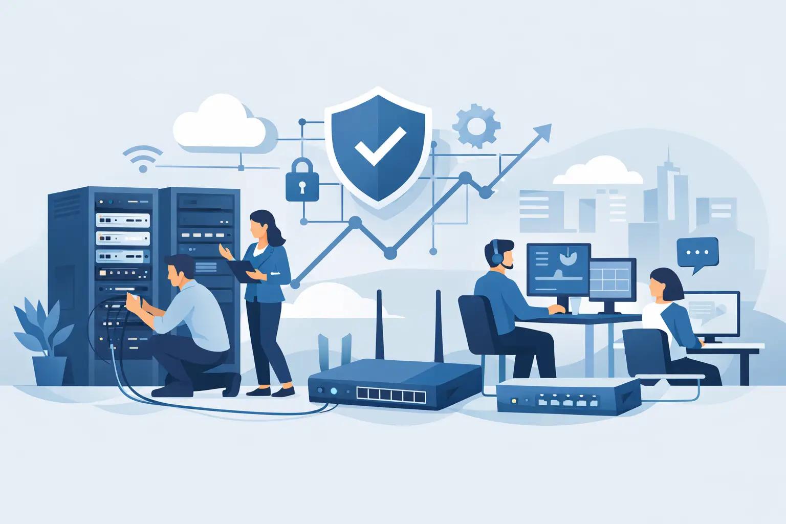 Business Network Setup Services That Prevent Downtime