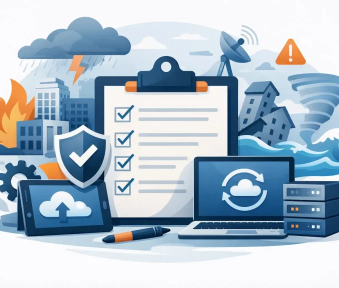 A Disaster Recovery Plan Checklist for Business