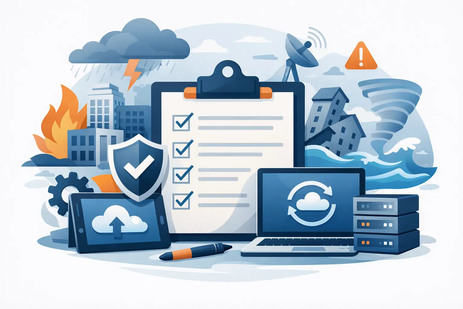 A Disaster Recovery Plan Checklist for Business