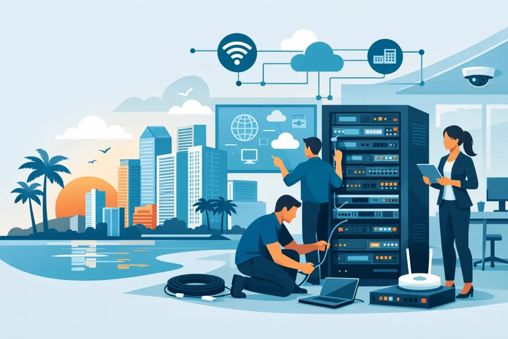 Miami Office Network Installation That Works