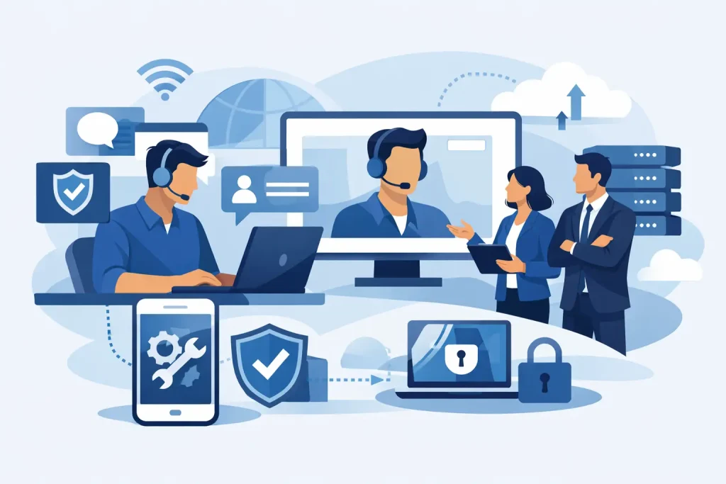 Remote IT Support for Business That Stays Ready