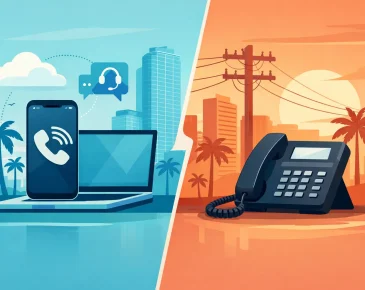 VoIP vs Landline Systems for Miami Businesses