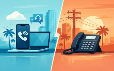 VoIP vs Landline Systems for Miami Businesses