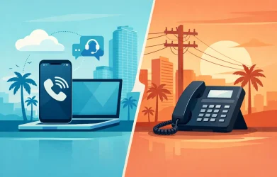 VoIP vs Landline Systems for Miami Businesses