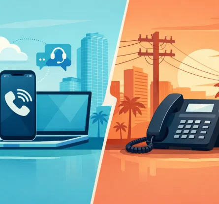 VoIP vs Landline Systems for Miami Businesses