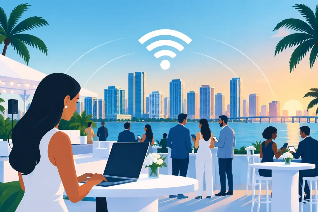 Event WiFi That Keeps Miami Events Connected