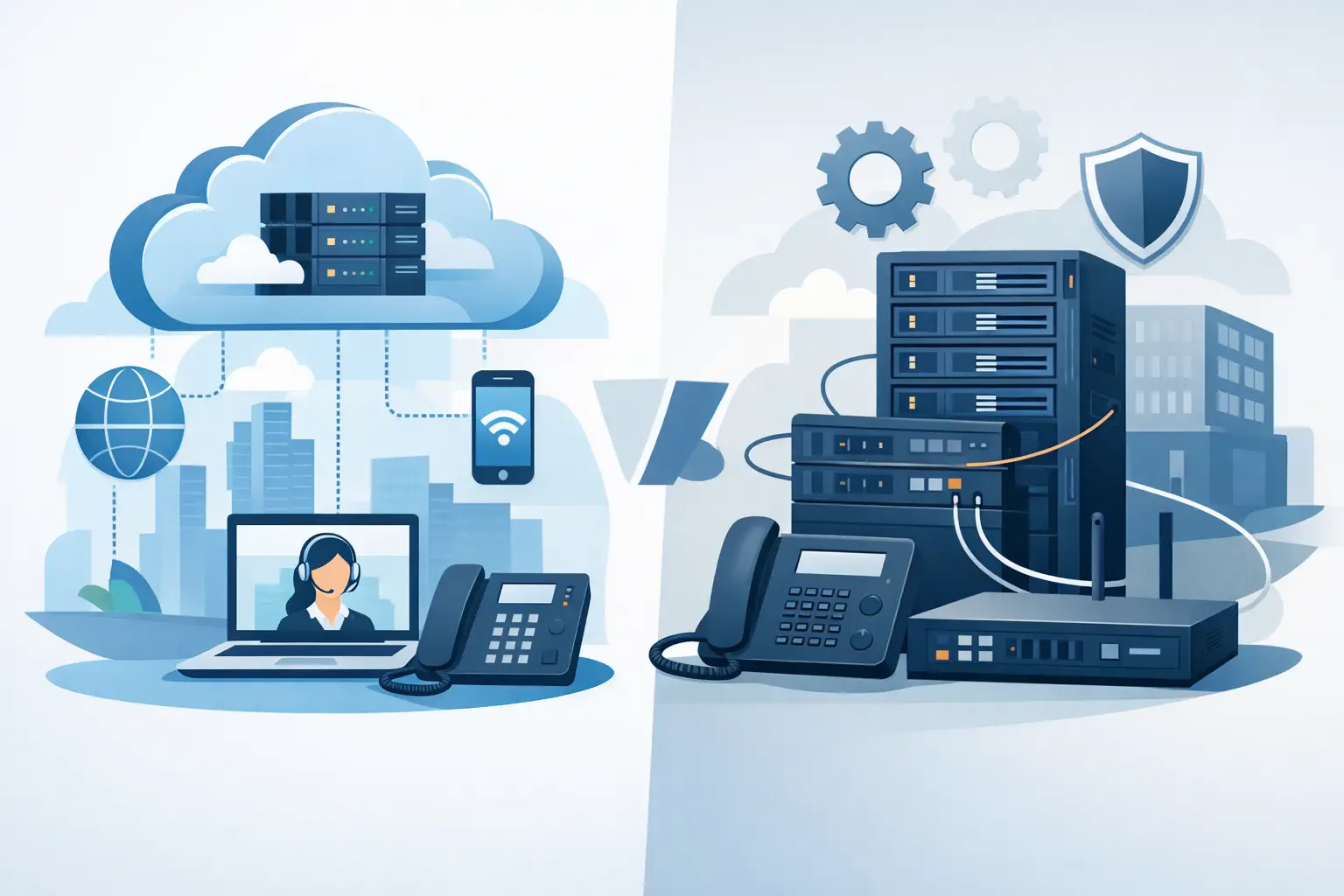 Hosted PBX vs. On-Premise for Your Business