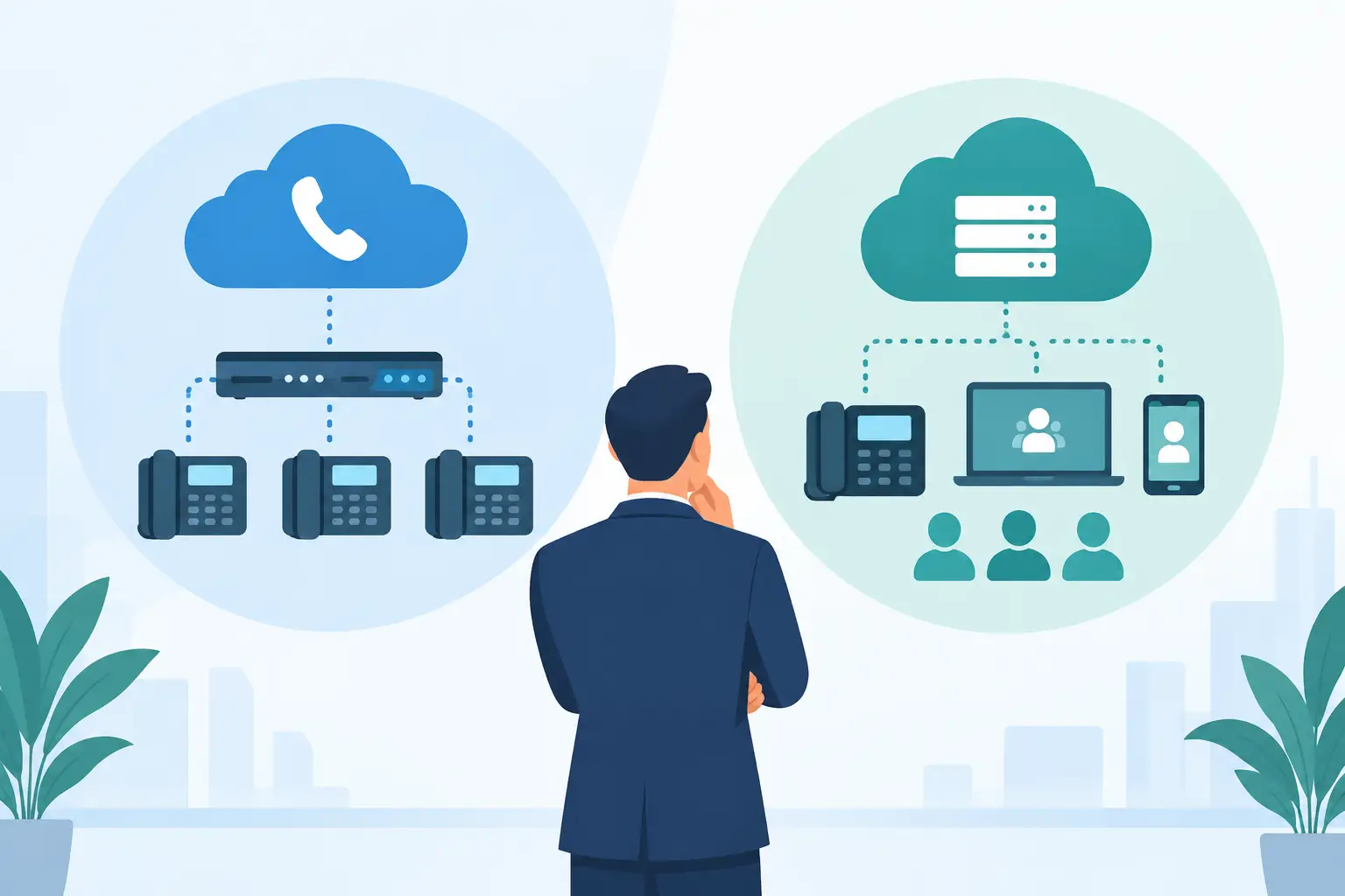 SIP Trunking vs Hosted PBX for Growing Businesses