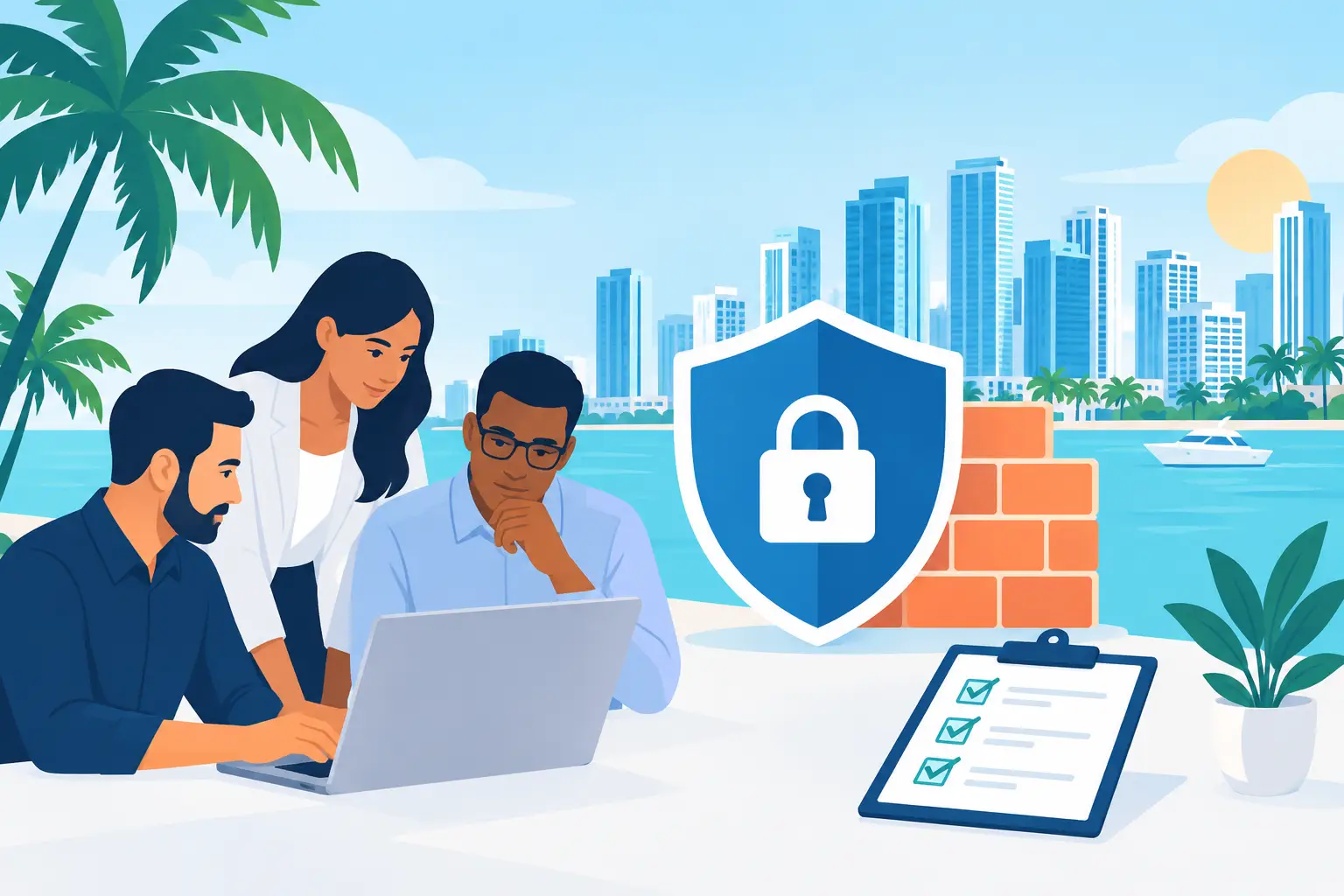 Business Firewall Review Checklist for Miami Teams
