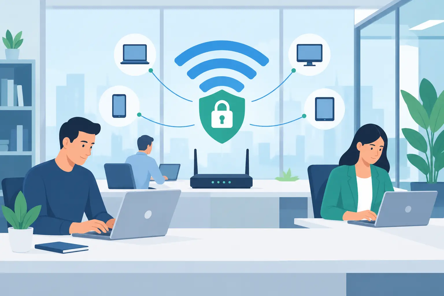 How to Secure Office WiFi Without Slowing Work